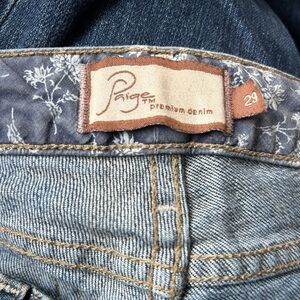 PAIGE Light Blue Denim Jeans